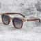 Vintage Wooden Frame Sunglasses Classic UV Protection Eyewear For Men And Women 3