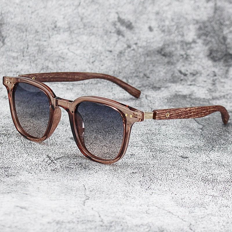 Vintage Wooden Frame Sunglasses Classic UV Protection Eyewear For Men And Women 10