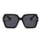 Fashion Square Frame Sunglasses Luxury Oversized UV Protection Eyewear For Women 4