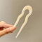U Shaped Hair Fork Tortoiseshell Acrylic Hairpin For Elegant Everyday Styling 10