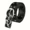 Y2K Hollow PU Leather Fashion Belt For Men And Women Trendy Punk Style Waist Accessory 0