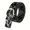 Y2K Hollow PU Leather Fashion Belt For Men And Women Trendy Punk Style Waist Accessory 1