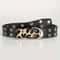 Y2K Hollow PU Leather Fashion Belt For Men And Women Trendy Punk Style Waist Accessory 7