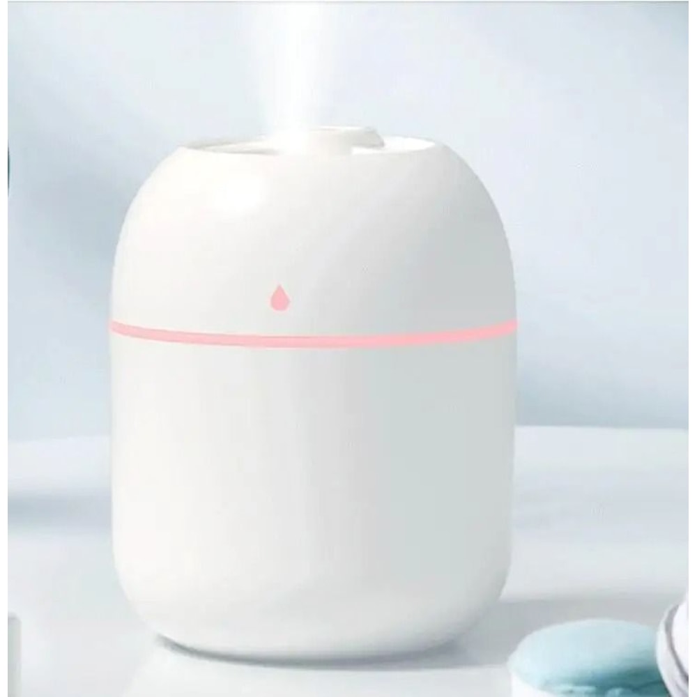 250ml USB Mini Air Humidifier Ultrasonic Essential Oil Diffuser With LED Light 6