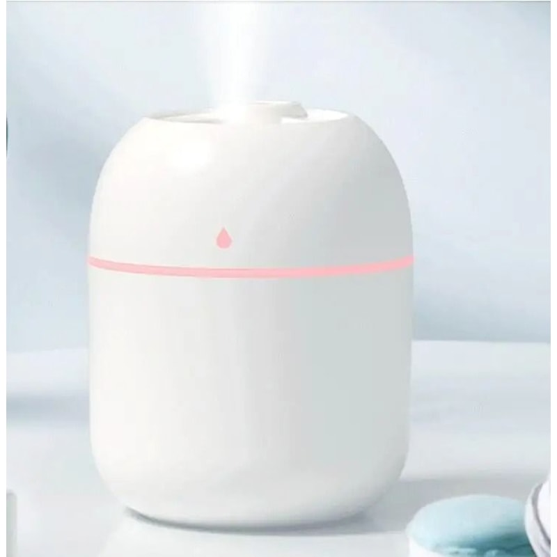 250ml USB Mini Air Humidifier Ultrasonic Essential Oil Diffuser With LED Light 6