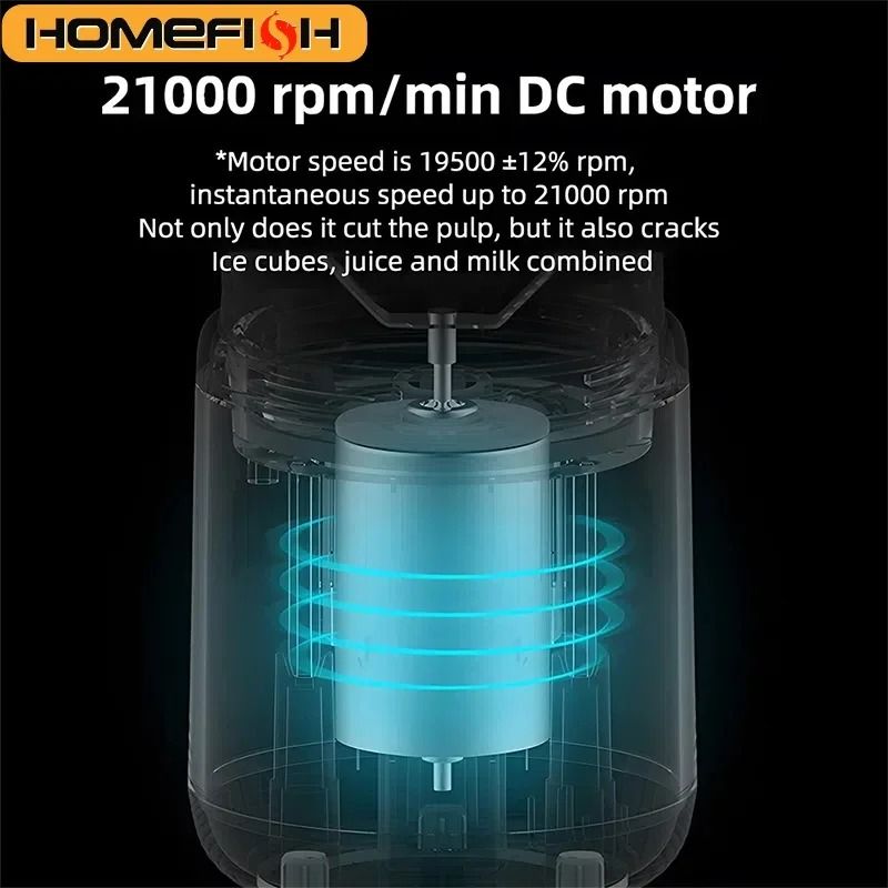 Portable Juicer Blender 400ml USB Rechargeable Smoothie Maker For Fruits And Vegetables 5