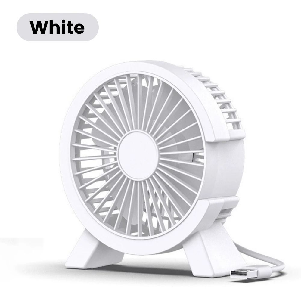Mini USB Rechargeable Table Fan Portable Desk Fan For Home Office And Dorm Use 7