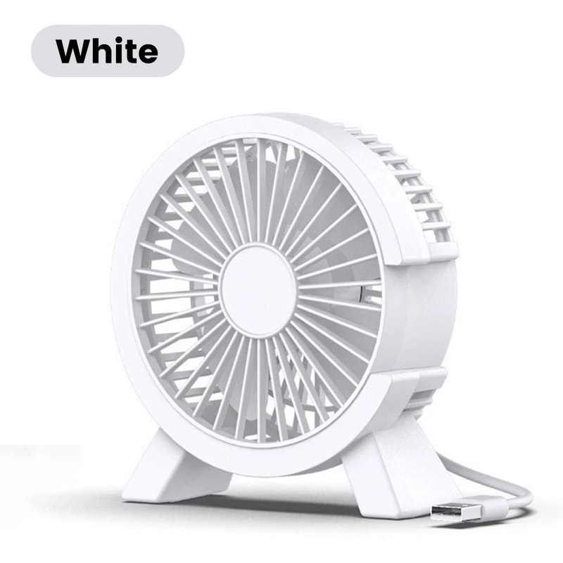 Mini USB Rechargeable Table Fan Portable Desk Fan For Home Office And Dorm Use 7