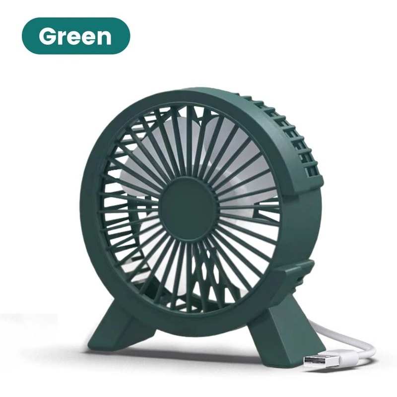 Mini USB Rechargeable Table Fan Portable Desk Fan For Home Office And Dorm Use 8