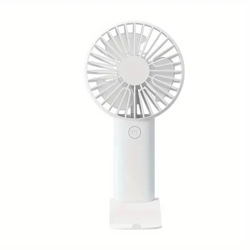 Mini USB Charging Handheld Fan With Mobile Phone Holder Portable 3in1 Desk And Travel Fan 6