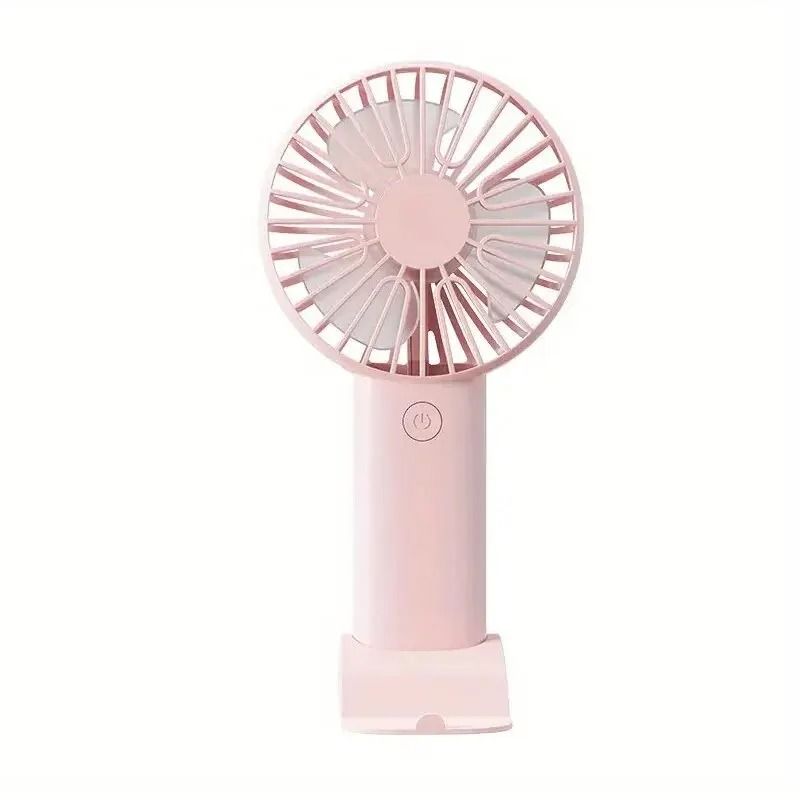Mini USB Charging Handheld Fan With Mobile Phone Holder Portable 3in1 Desk And Travel Fan 8