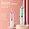 Portable USB Rechargeable Water Flosser 220ml Electric Oral Irrigator For Deep Tooth Cleaning 3