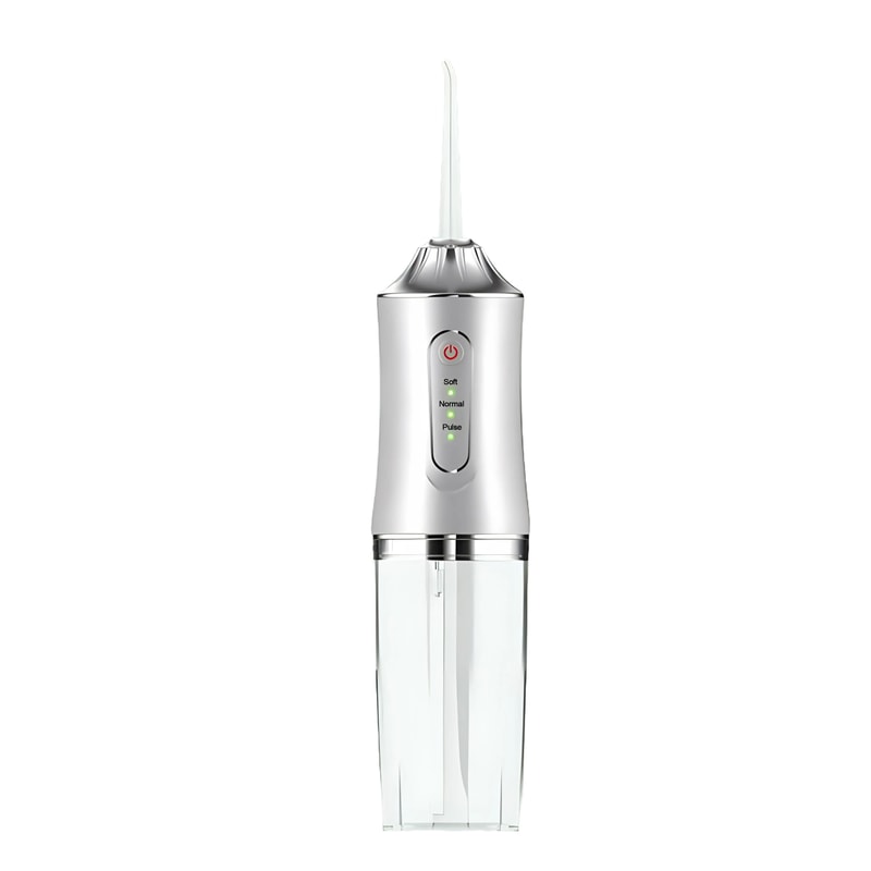 Portable USB Rechargeable Water Flosser 220ml Electric Oral Irrigator For Deep Tooth Cleaning 6