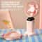 Handheld Mini Foldable Neck Hanging Fan With LED Display And Phone Stand 4