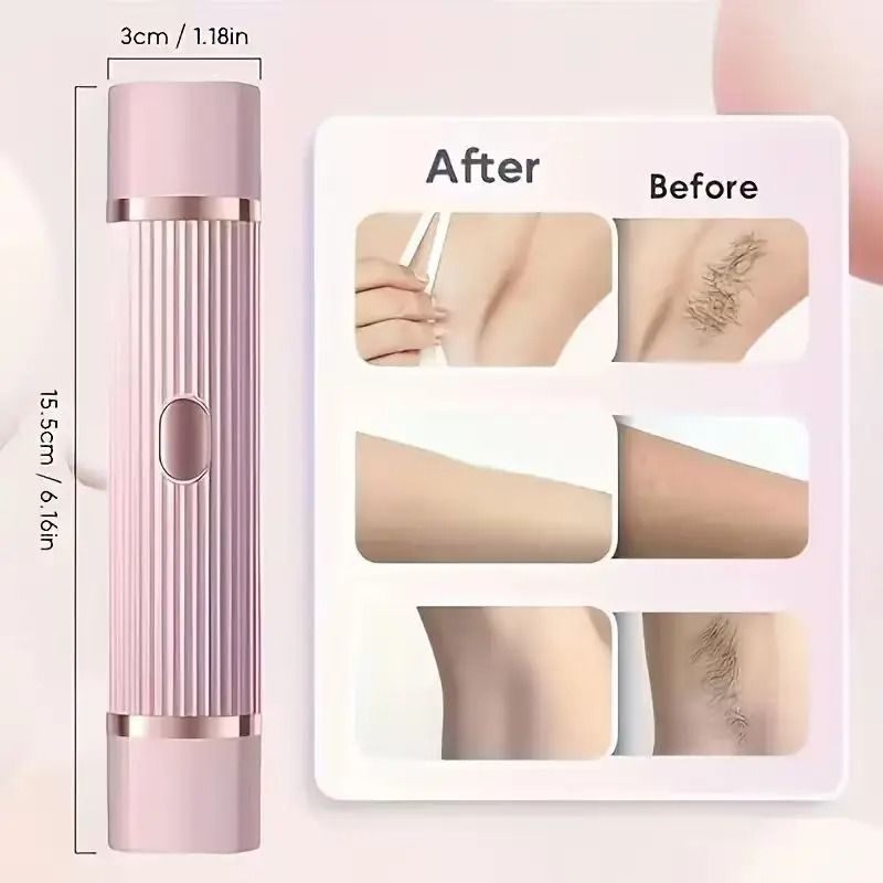 TwoinOne Electric Shaver For Women Face Legs And Underarms 6