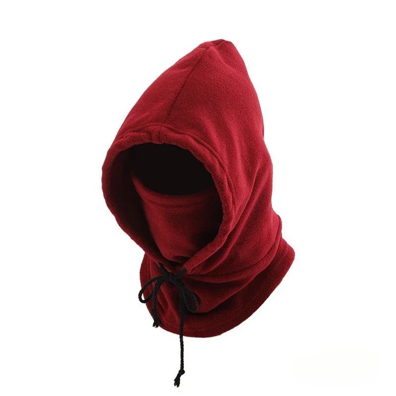 Winter Balaclava Hooded Scarf Warm Neck Gaiter With Hood 6