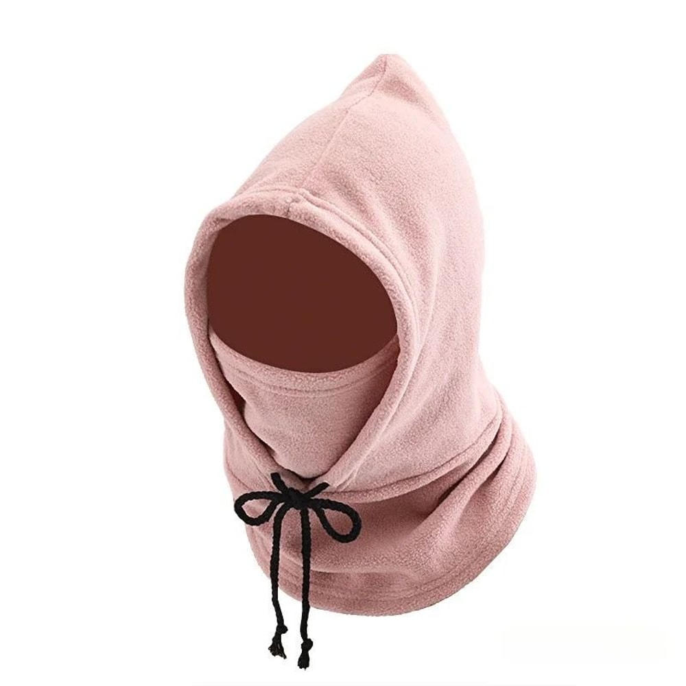 Winter Balaclava Hooded Scarf Warm Neck Gaiter With Hood 8