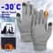 Warm Winter Touch Screen Gloves Unisex Knit Mittens For Cold Weather 1