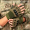 Half Finger Tactical Gloves Durable Outdoor Gloves For Sports Shooting And Cycling 3
