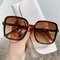 Oversized Vintage Square Sunglasses For Women With UV400 Protection 0