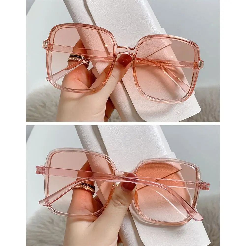 Oversized Vintage Square Sunglasses For Women With UV400 Protection 1