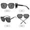 Oversized Vintage Square Sunglasses For Women With UV400 Protection 4