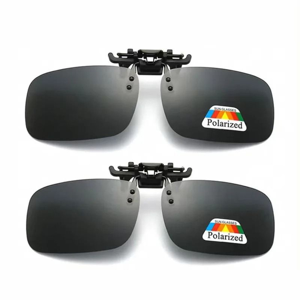 Polarized Clip On Sunglasses For Myopia Glasses 0