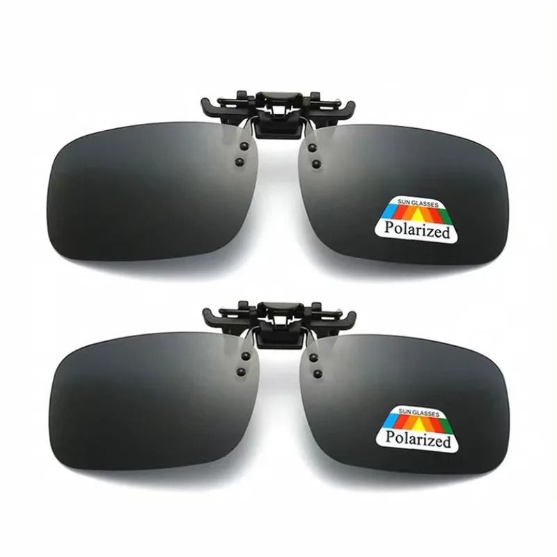 Polarized Clip On Sunglasses For Myopia Glasses 0