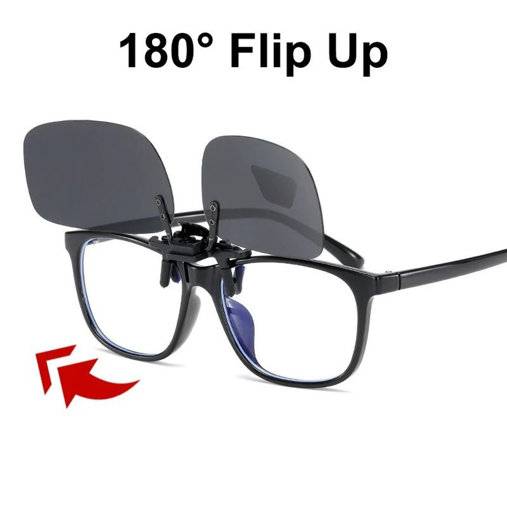 Polarized Clip On Sunglasses For Myopia Glasses 4