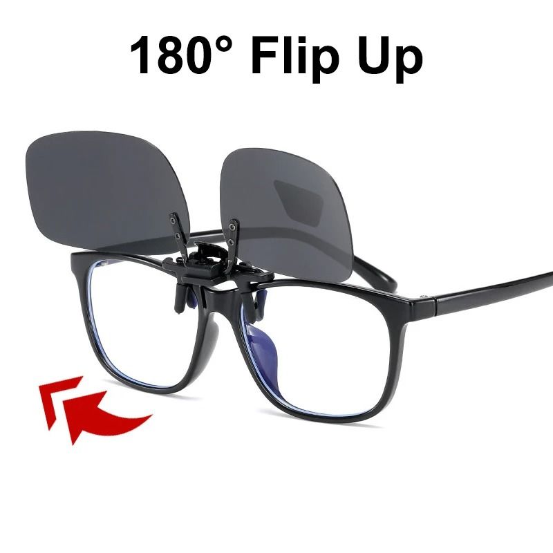 Polarized Clip On Sunglasses For Myopia Glasses 4