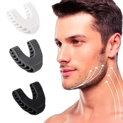 u shape jaw exerciser facial muscle training device
