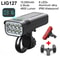 4800 Lumen USB Rechargeable Bicycle Light With 10000mAh Battery And Rainproof Design 6