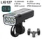 4800 Lumen USB Rechargeable Bicycle Light With 10000mAh Battery And Rainproof Design 8