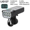 4800 Lumen USB Rechargeable Bicycle Light With 10000mAh Battery And Rainproof Design 9