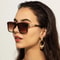 Womens Square Fashion Sunglasses With UV400 Protection 0