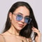Womens Square Fashion Sunglasses With UV400 Protection 5