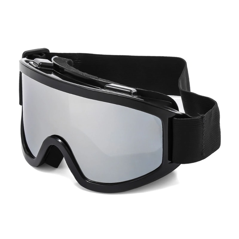 Large Frame Ski Goggles With Colorful Anti Glare Lens For Snow Sports 16