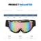 Large Frame Ski Goggles With Colorful Anti Glare Lens For Snow Sports 3