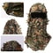3D Leafy Camouflage Hunting Face Mask For Outdoor Concealment 4