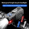 Super Bright LED USB Rechargeable Bicycle Front Light And Taillight Set 1
