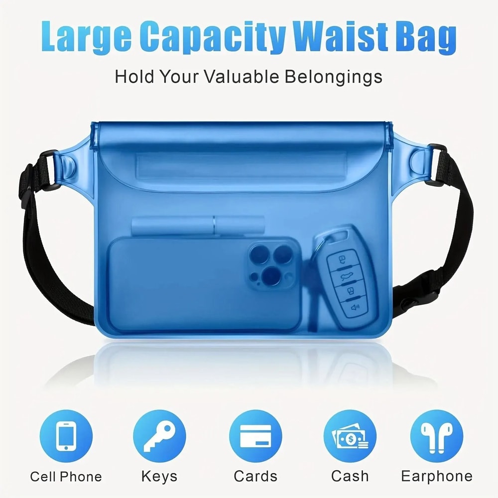 Waterproof Mobile Phone Storage Bag For Swimming And Outdoor Water Activities 0