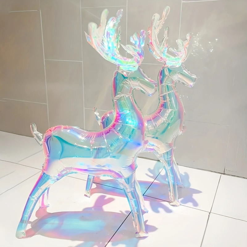 Colored Deer Aluminum Balloon Decoration 1