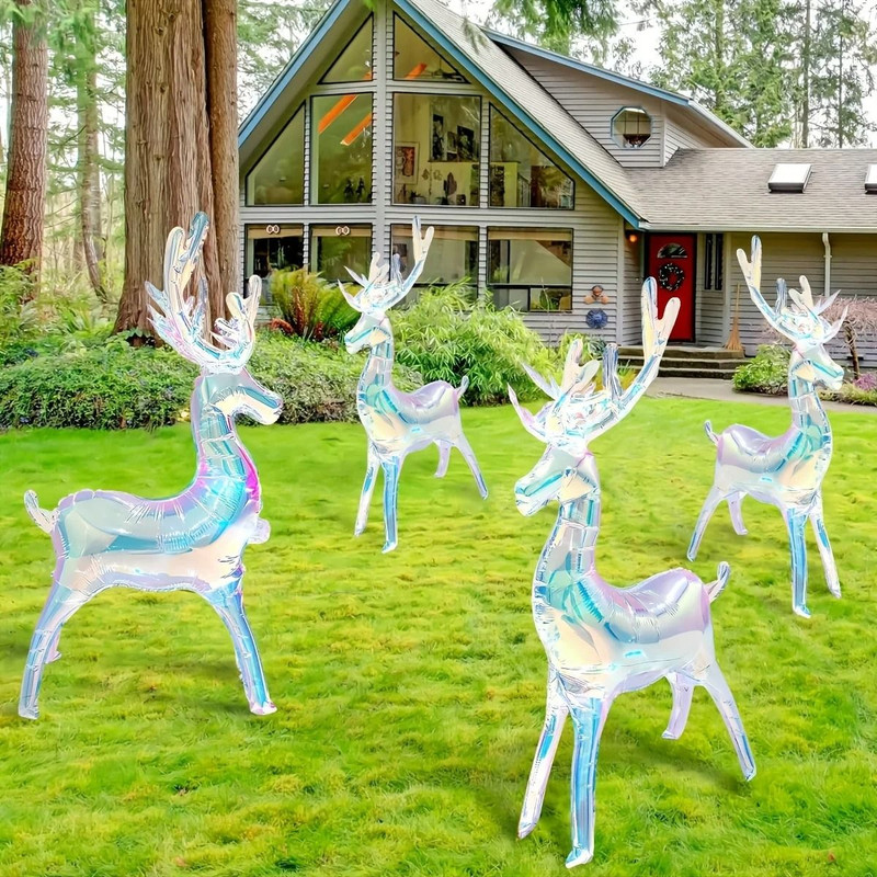 Colored Deer Aluminum Balloon Decoration 3