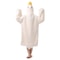 Thicken Coral Fleece Hooded Robe With Cute Goose Design 3