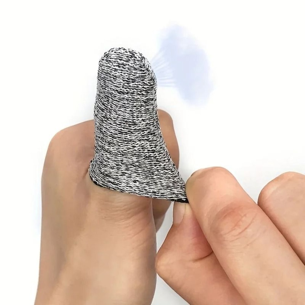 Anti Cutting Finger Gloves High Performance Protection For Kitchen And Outdoor Work 10 Pack 6