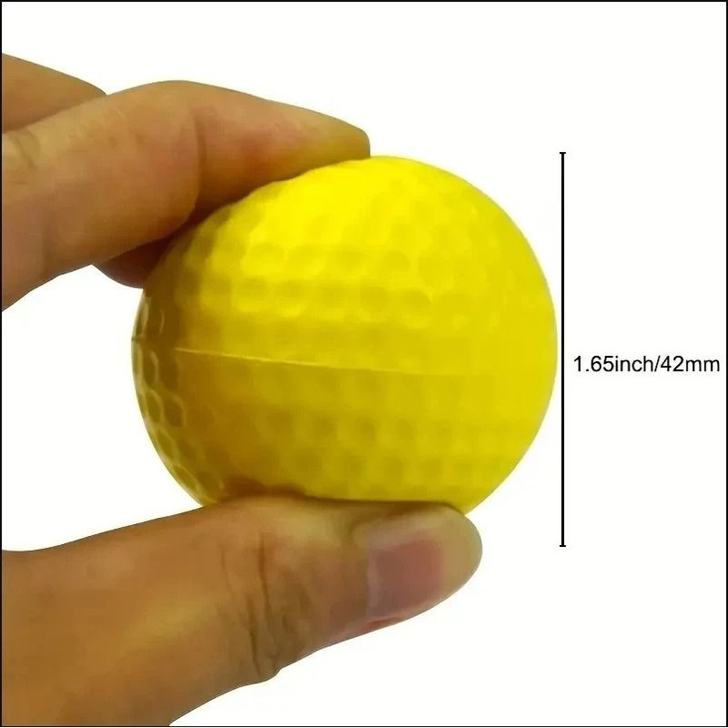 Foam Golf Practice Balls For Indoor And Outdoor Training 10 Pack 5