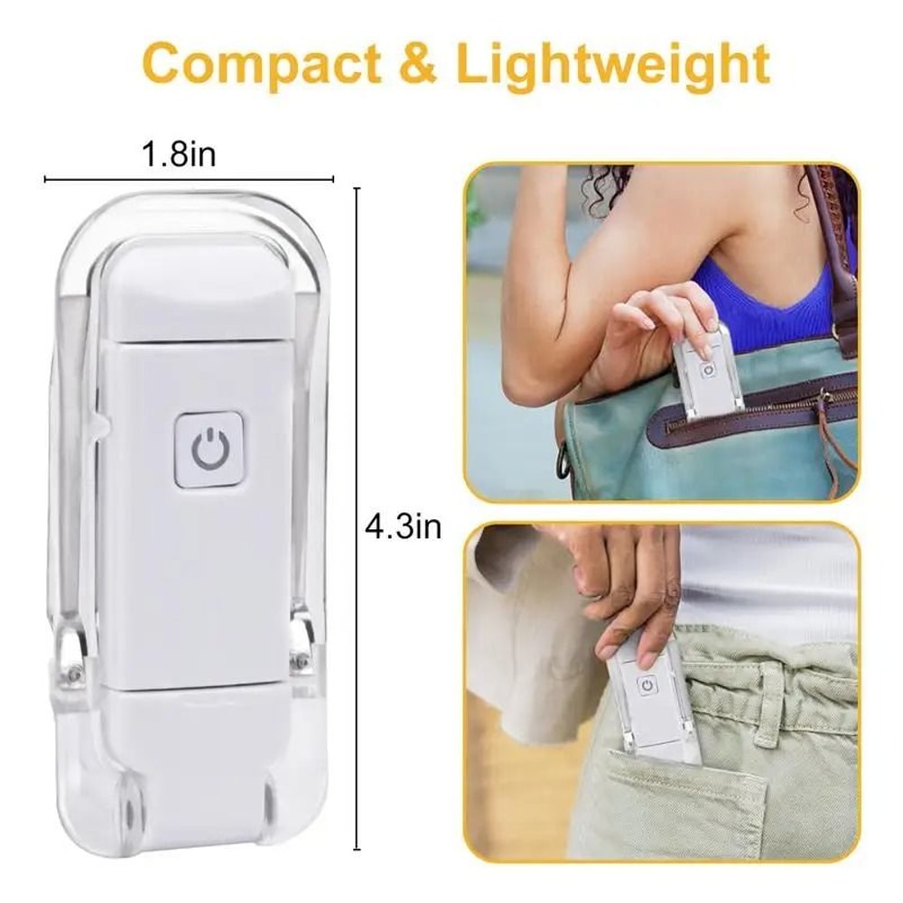 LED USB Rechargeable Book Light 5