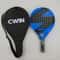 Blue And White Beach Style Carbon Padel Racket 4