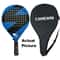 Blue And White Beach Style Carbon Padel Racket 7