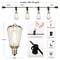 ST38 Outdoor String Lights With Connectable Waterproof LED Bulbs For Patio Garden And Home Decor 9